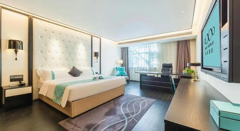 Bed in Xana Hotelle Nanchang Hongdu Middle Avenue Provincial TV Station