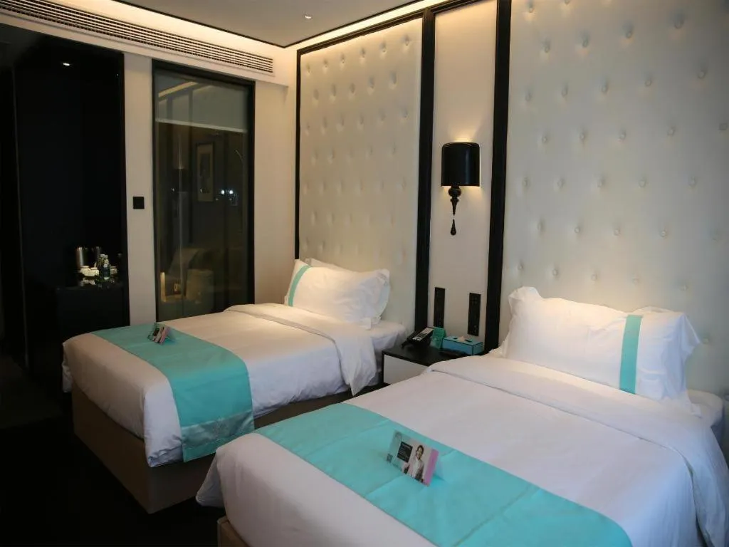 Bed in Xana Hotelle Nanchang Hongdu Middle Avenue Provincial TV Station