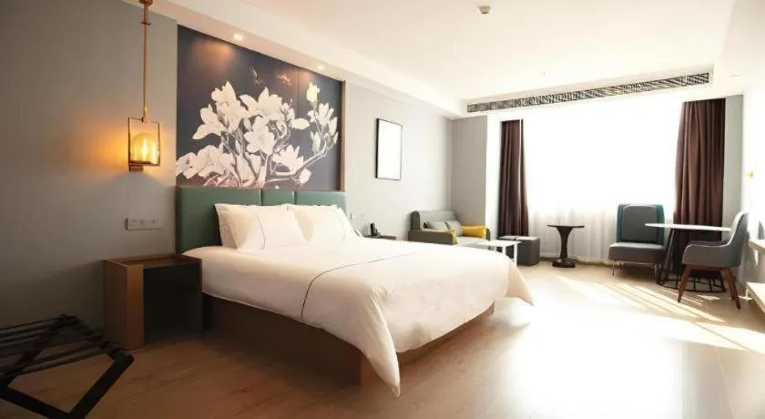 Bed in Magnotel Nanjing Lishui Baota Bei Road