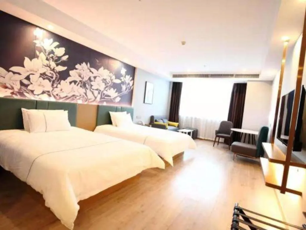 Bed in Magnotel Nanjing Lishui Baota Bei Road