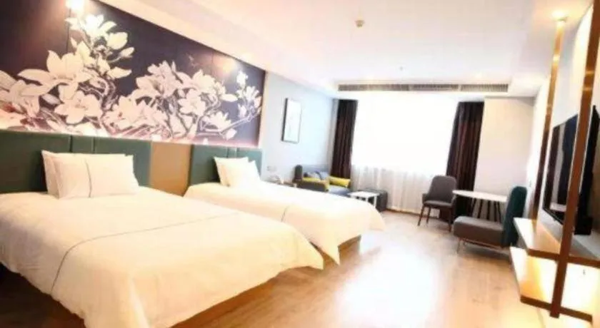 Bed in Magnotel Nanjing Lishui Baota Bei Road