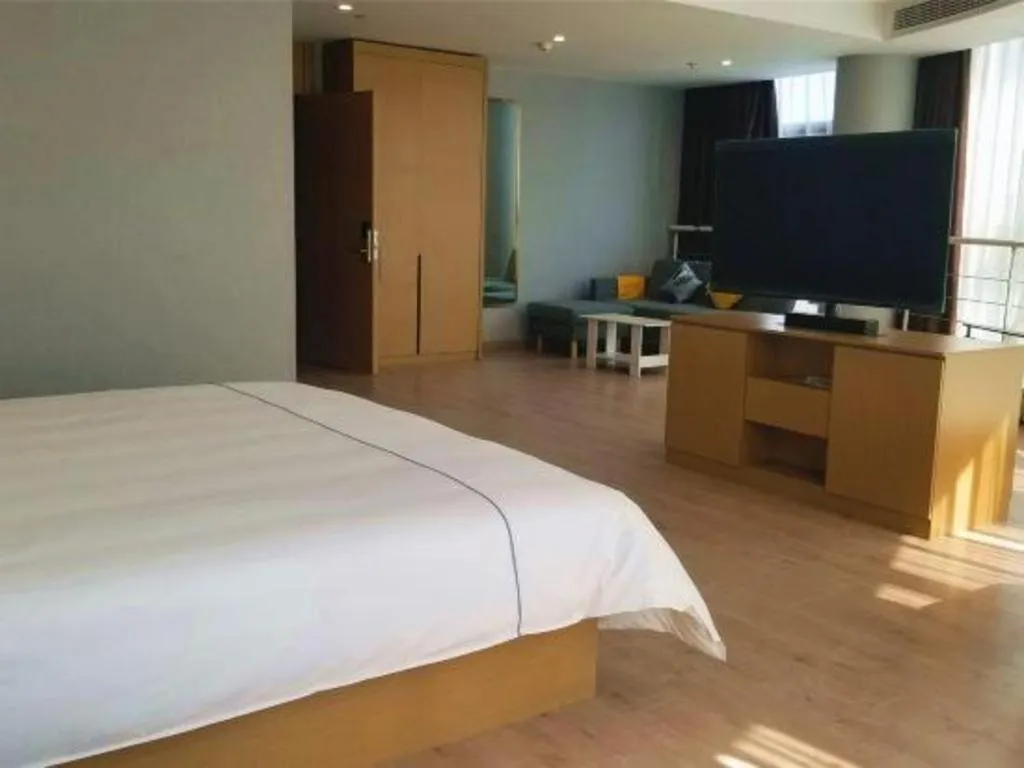 Bed in Magnotel Nanjing Lishui Baota Bei Road