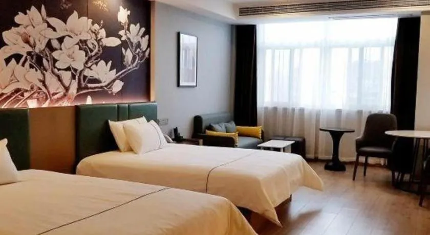 Bed in Magnotel Nanjing Lishui Baota Bei Road