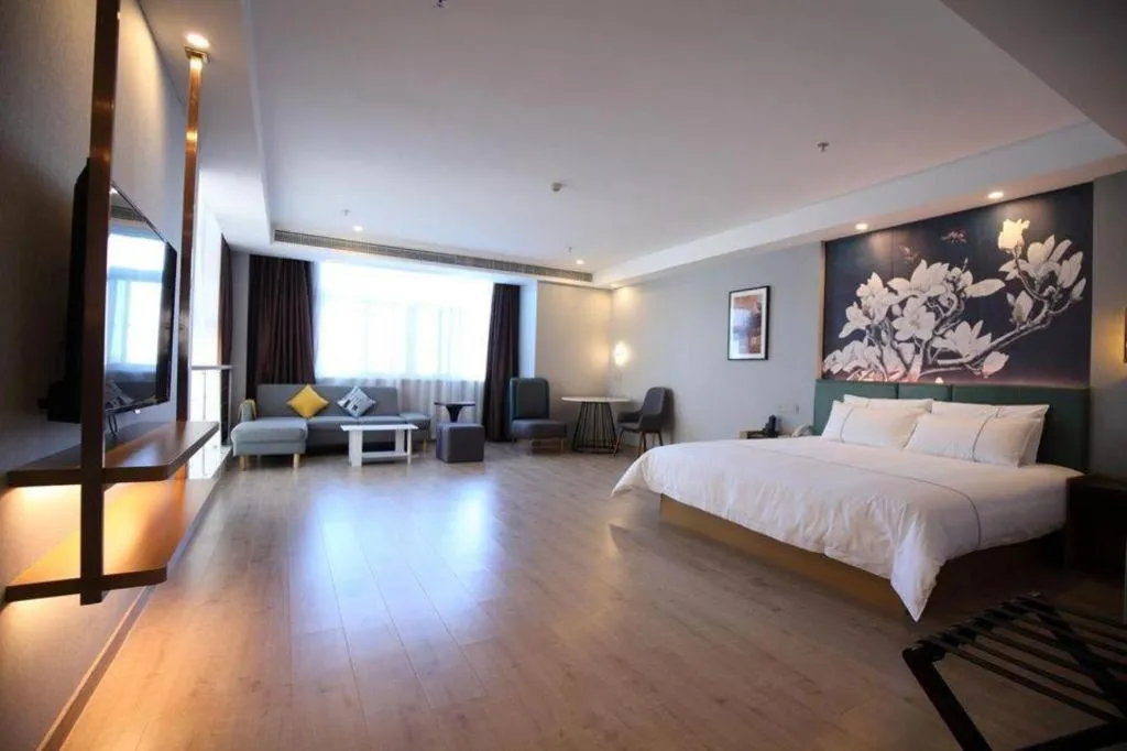 Bed in Magnotel Nanjing Lishui Baota Bei Road