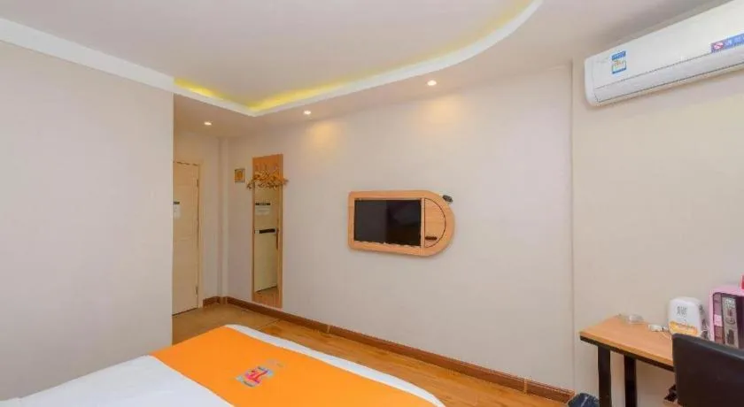 Bed in PAI Hotels Shijiazhuang Railway Station West Square