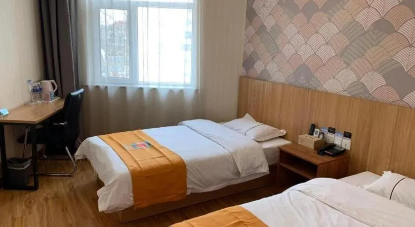 Bed in PAI Hotels Shijiazhuang Railway Station West Square