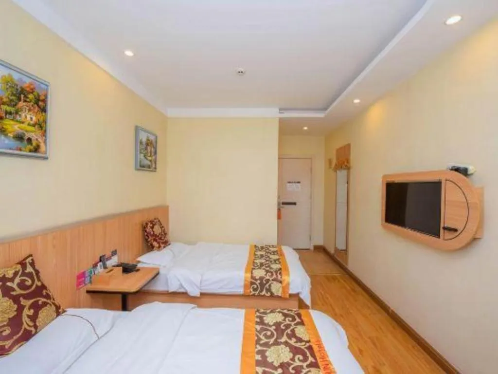 Bed in PAI Hotels Shijiazhuang Railway Station West Square