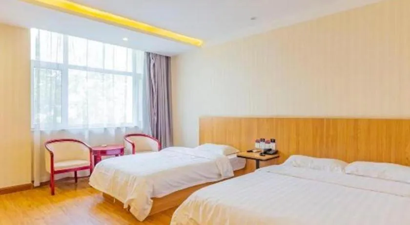 Bed in PAI Hotels Shijiazhuang Railway Station West Square