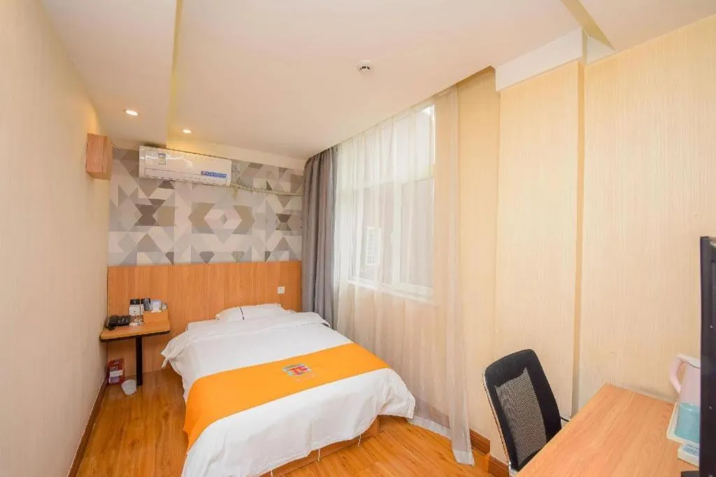 Bed in PAI Hotels Shijiazhuang Railway Station West Square