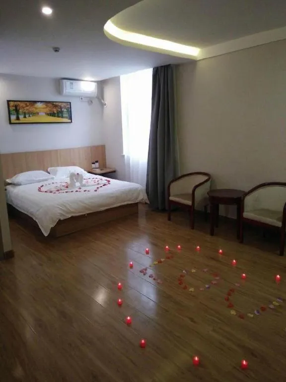 Bed in PAI Hotels Shijiazhuang Railway Station West Square