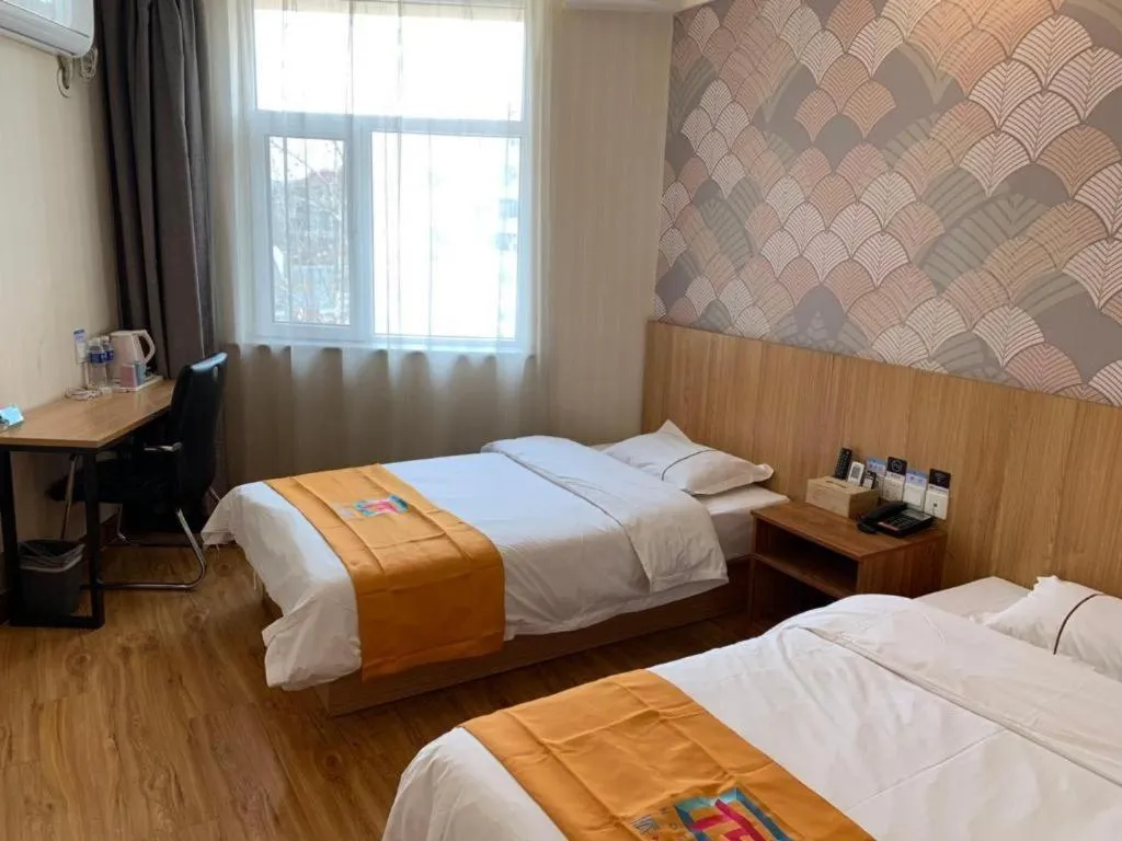 Bed in PAI Hotels Shijiazhuang Railway Station West Square