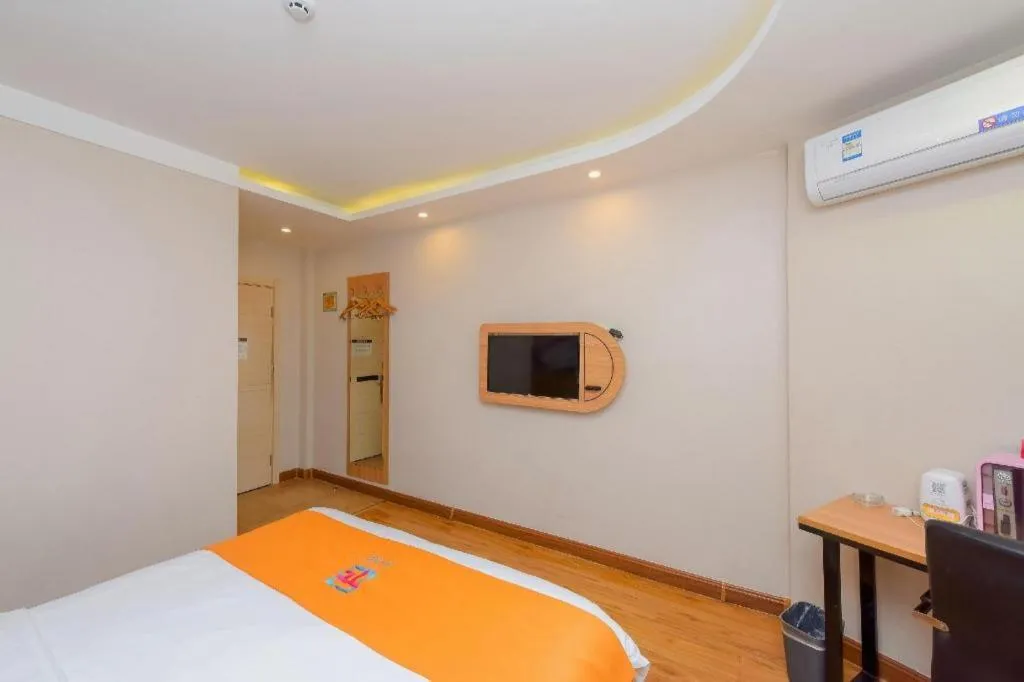 Bed in PAI Hotels Shijiazhuang Railway Station West Square