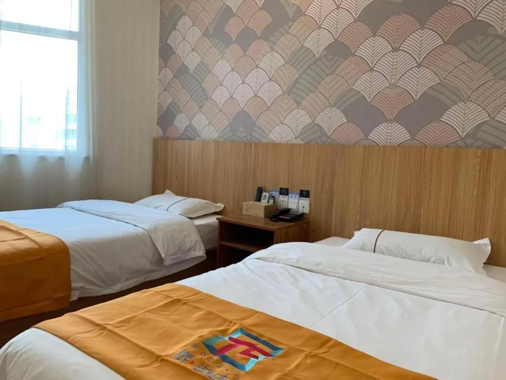 Bed in PAI Hotels Shijiazhuang Railway Station West Square