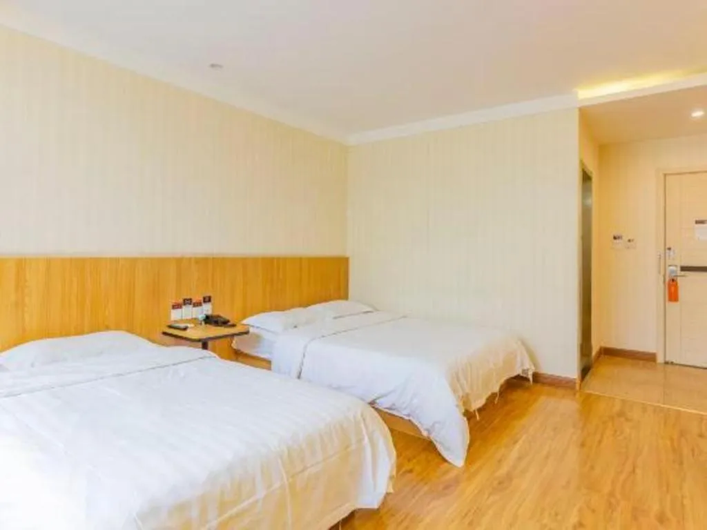 Bed in PAI Hotels Shijiazhuang Railway Station West Square