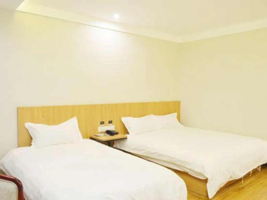 Bed in PAI Hotels Shijiazhuang Railway Station West Square