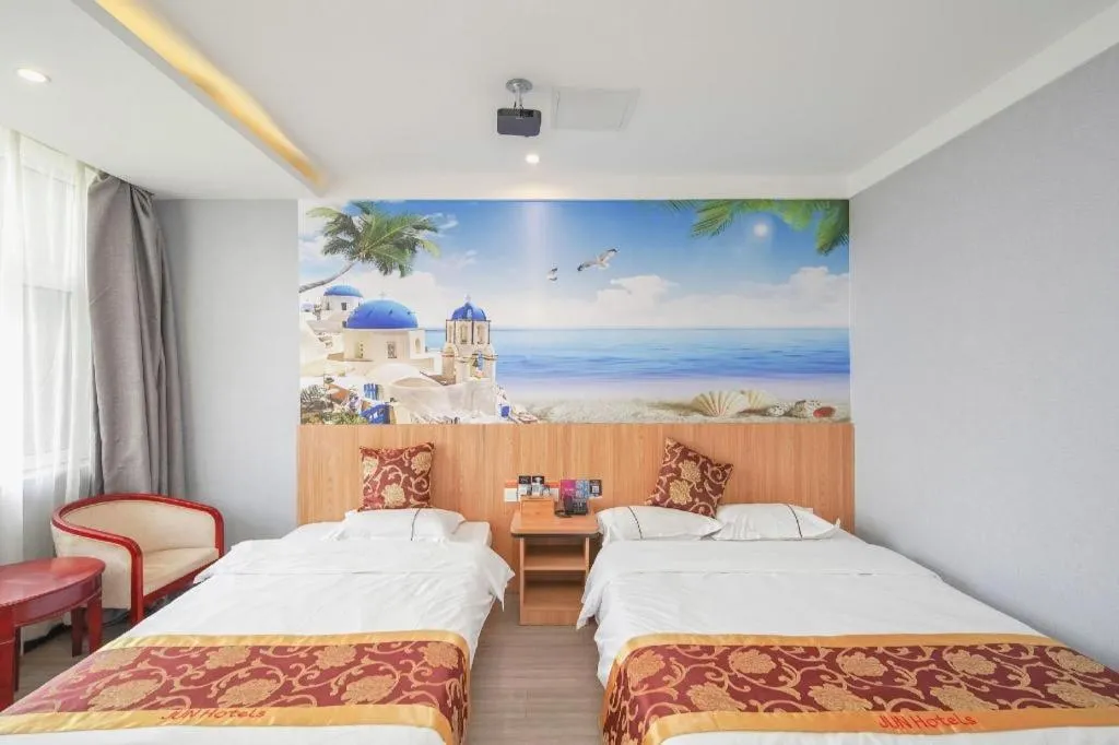 Bed in PAI Hotels Shijiazhuang Railway Station West Square