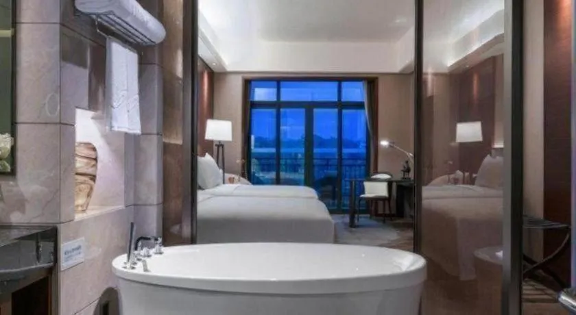 Bed in Country Garden Phoenix Hotel Yiyang