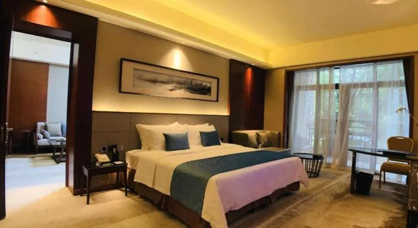Bed in Country Garden Phoenix Hotel Yiyang