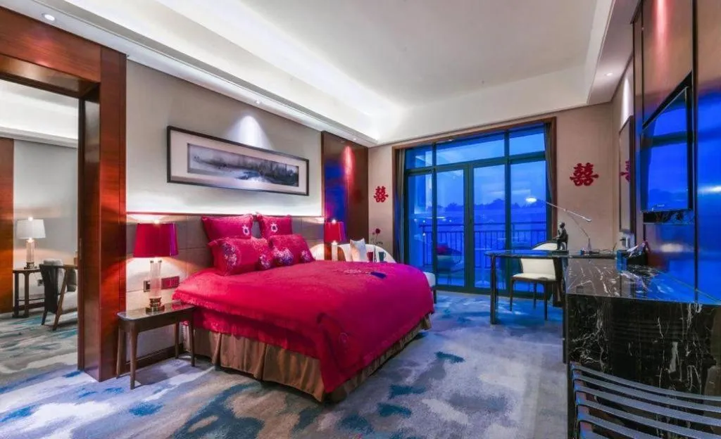 Bed in Country Garden Phoenix Hotel Yiyang