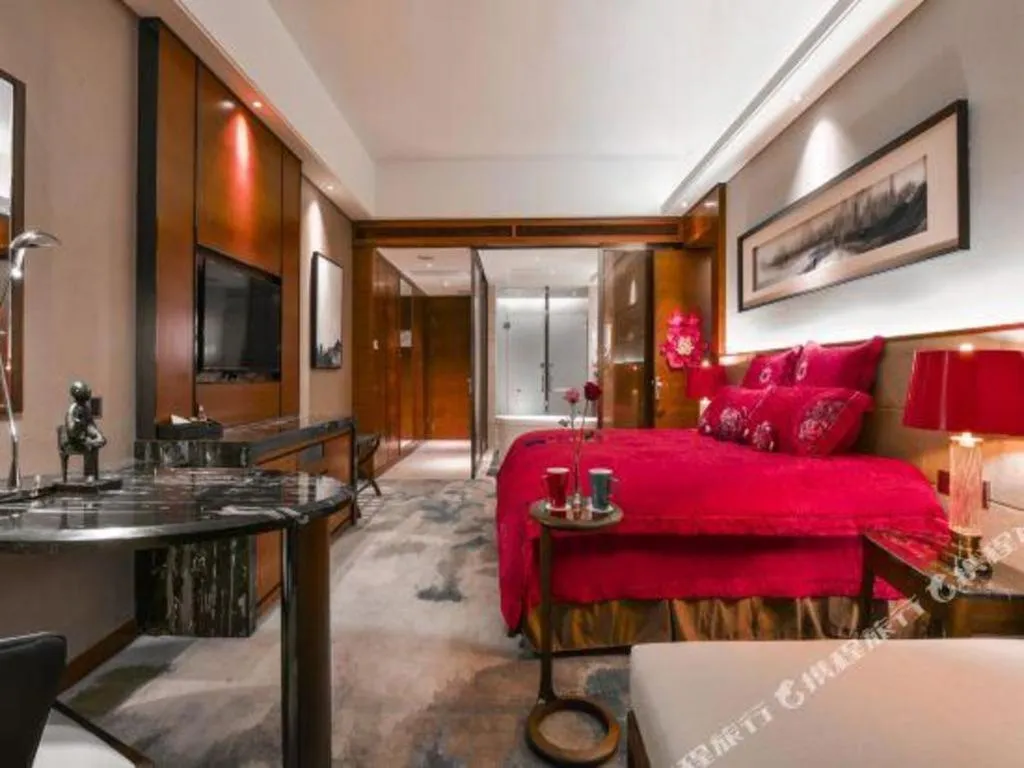 Bed in Country Garden Phoenix Hotel Yiyang