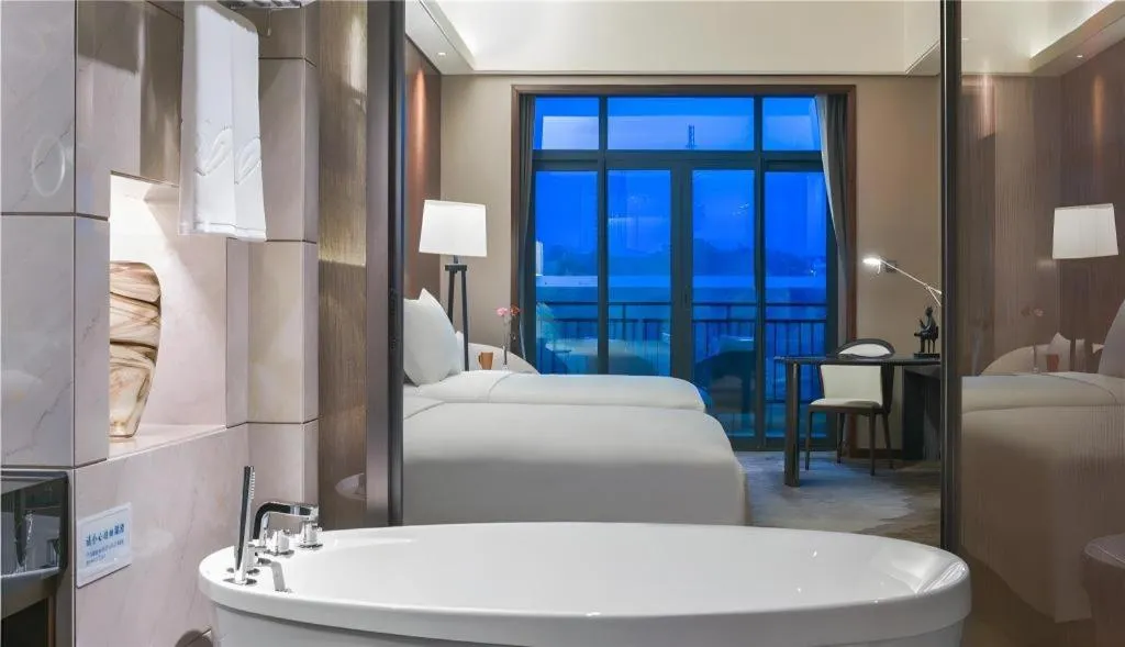 Bed in Country Garden Phoenix Hotel Yiyang