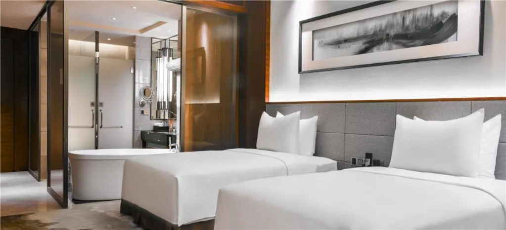 Bed in Country Garden Phoenix Hotel Yiyang