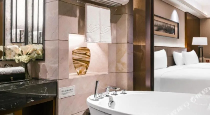 Bed in Country Garden Phoenix Hotel Yiyang