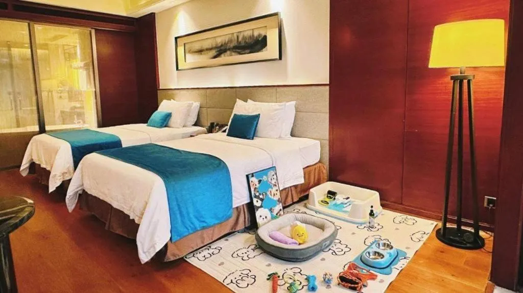 Bed in Country Garden Phoenix Hotel Yiyang