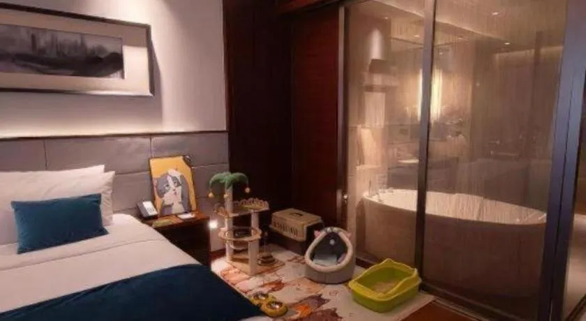 Bed in Country Garden Phoenix Hotel Yiyang