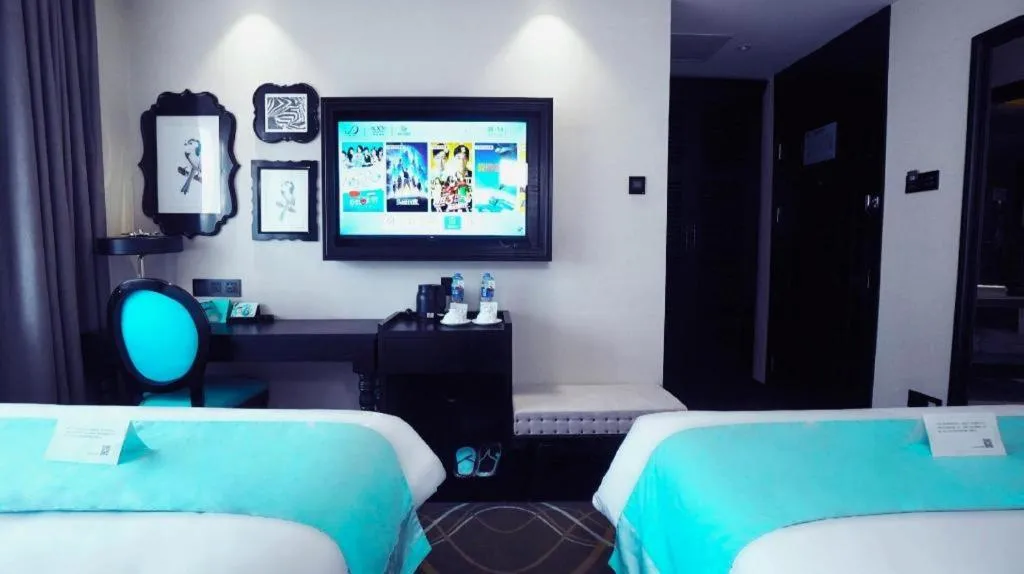 Bed in Xana Hotelle Tangshan North Railway Station