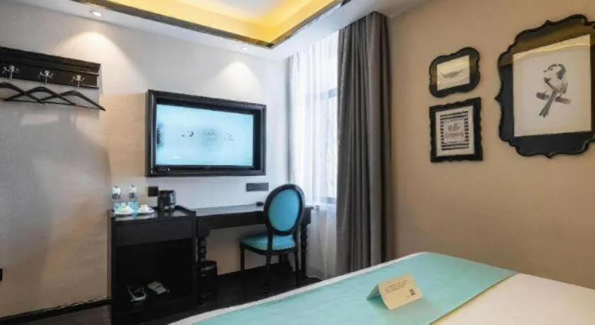 Bed in Xana Hotelle Tangshan North Railway Station