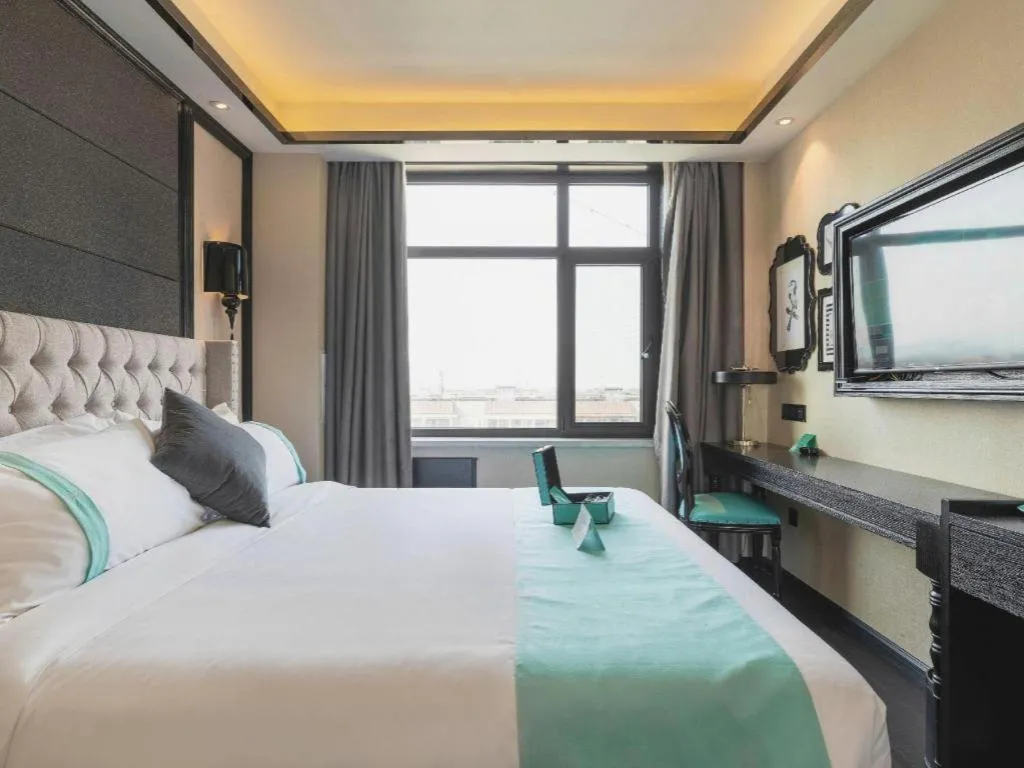 Bed in Xana Hotelle Tangshan North Railway Station