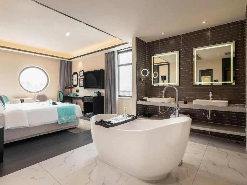 Bed in Xana Hotelle Tangshan North Railway Station