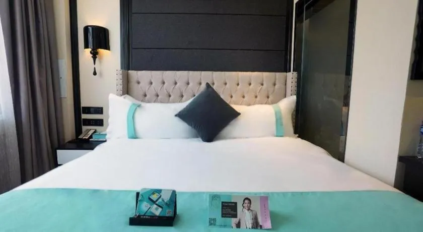 Bed in Xana Hotelle Tangshan North Railway Station