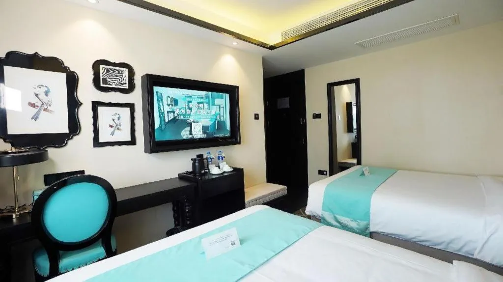 Bed in Xana Hotelle Tangshan North Railway Station