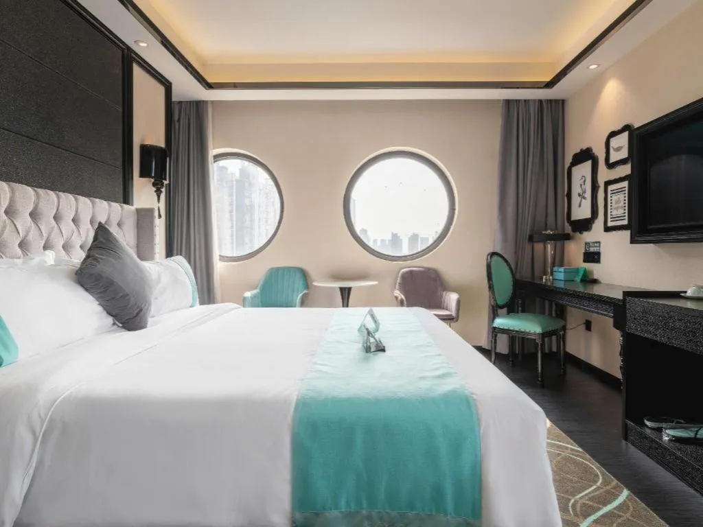 Bed in Xana Hotelle Tangshan North Railway Station