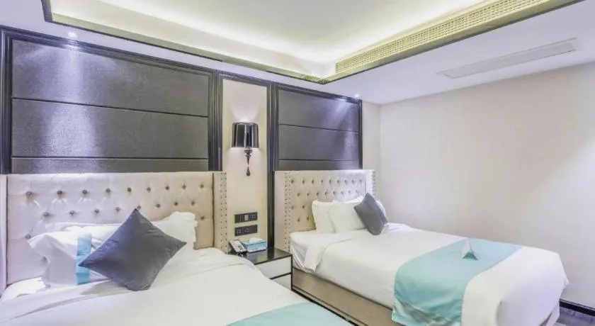 Bed in Xana Hotelle Tangshan North Railway Station