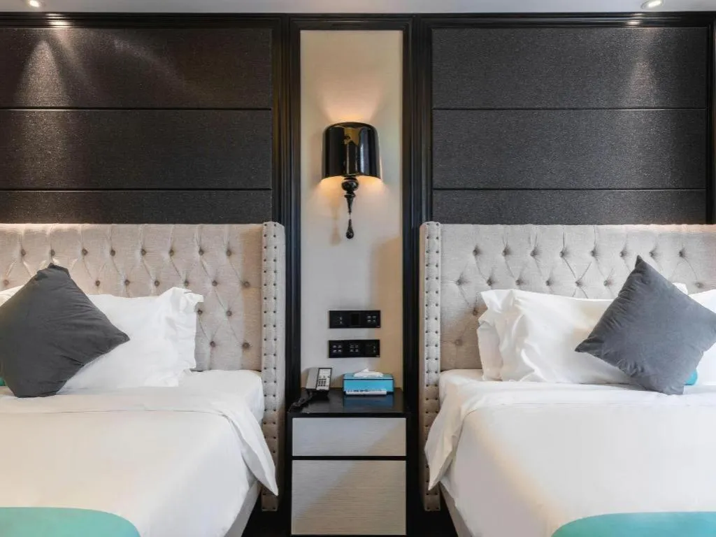 Bed in Xana Hotelle Tangshan North Railway Station