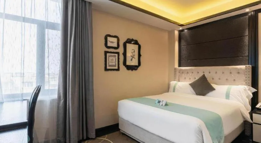 Bed in Xana Hotelle Tangshan North Railway Station