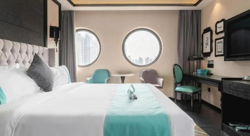 Bed in Xana Hotelle Tangshan North Railway Station