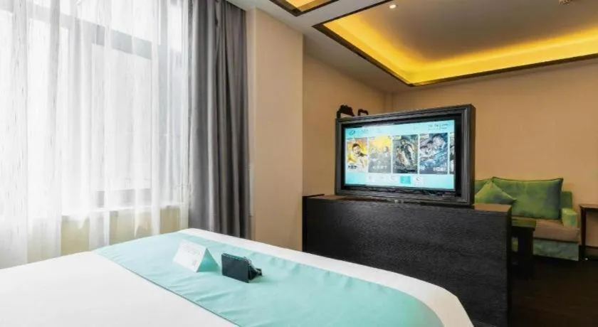 Bed in Xana Hotelle Tangshan North Railway Station