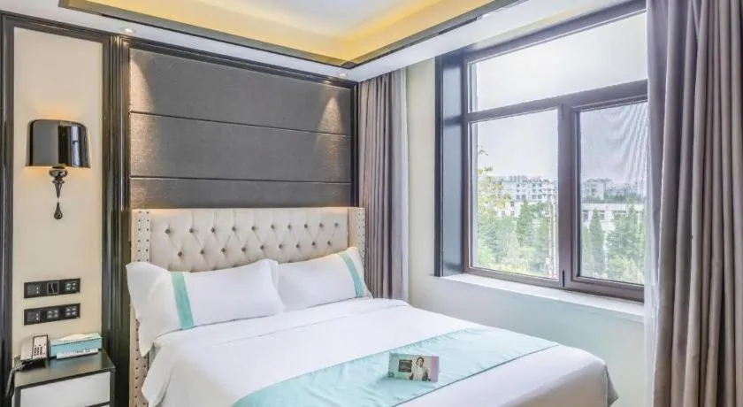 Bed in Xana Hotelle Tangshan North Railway Station