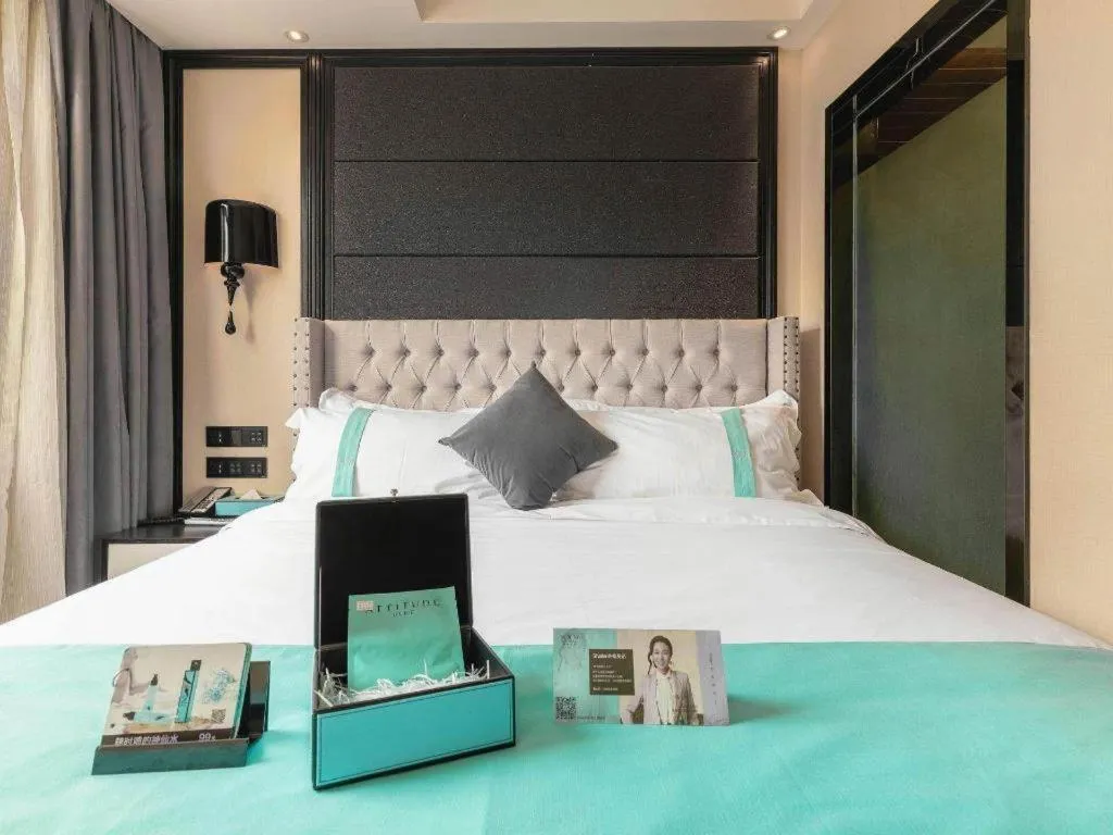 Bed in Xana Hotelle Tangshan North Railway Station