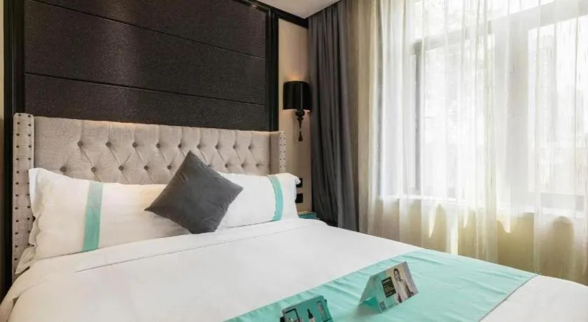 Bed in Xana Hotelle Tangshan North Railway Station