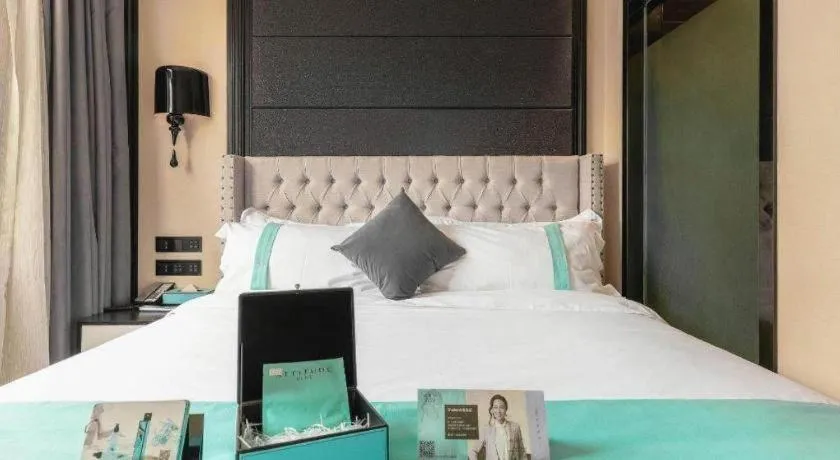 Bed in Xana Hotelle Tangshan North Railway Station