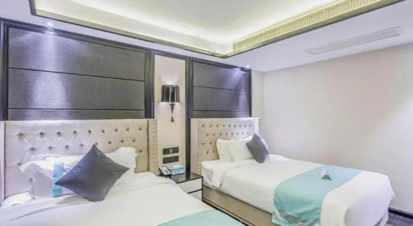 Bed in Xana Hotelle Tangshan North Railway Station