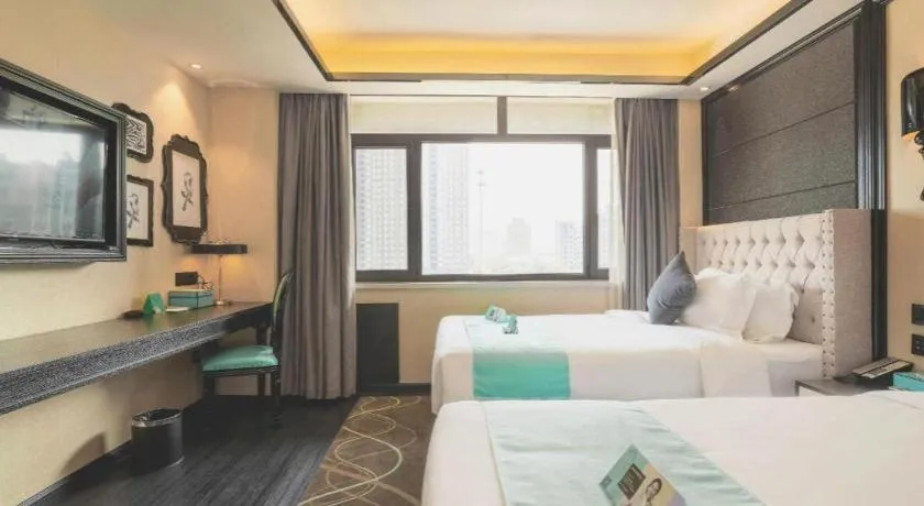 Bed in Xana Hotelle Tangshan North Railway Station