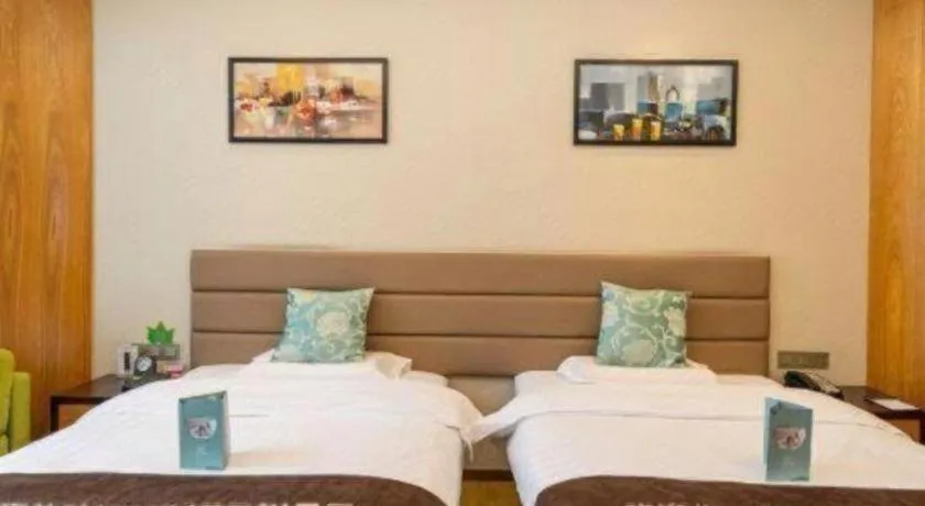 Bed in Ramada by Wyndham Taixing