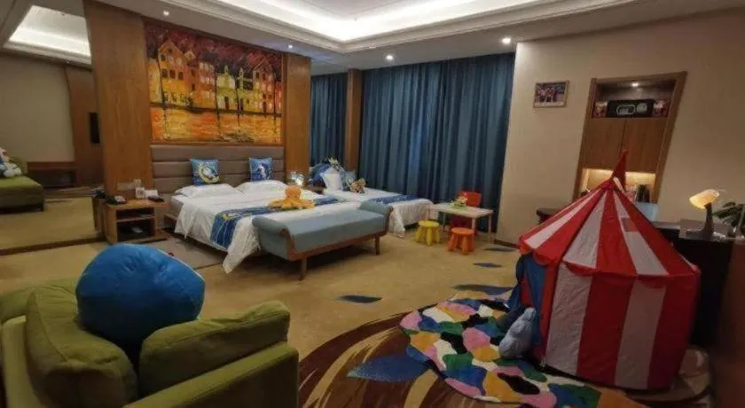 Bed in Ramada by Wyndham Taixing