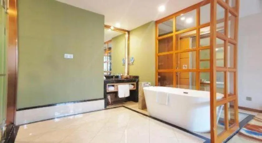 Bed in Ramada by Wyndham Taixing